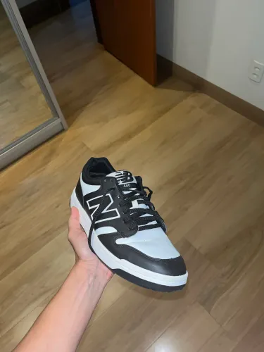 Tênis New Balance 480 Preto e Branco Tamanho 43