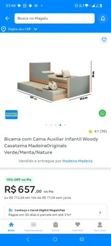 Bicama Infantil