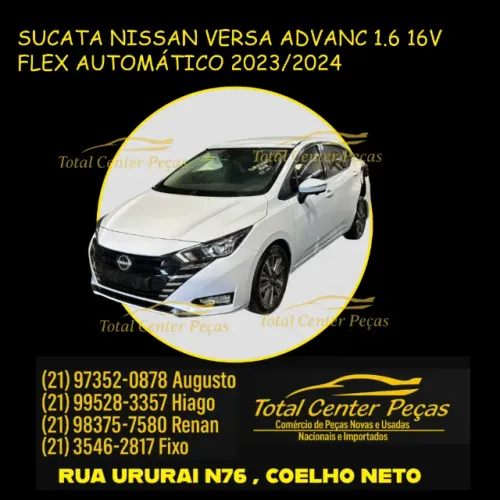 Peça retirada de veículo NISSAN VERSA ADVANC 1.6 16V 