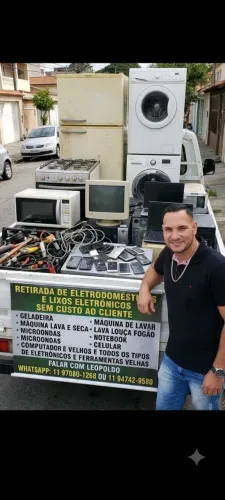 RETIRADA DE ELETRODOMÉSTICOS E LIXOS ELETRÔNICOS SEM CUSTO