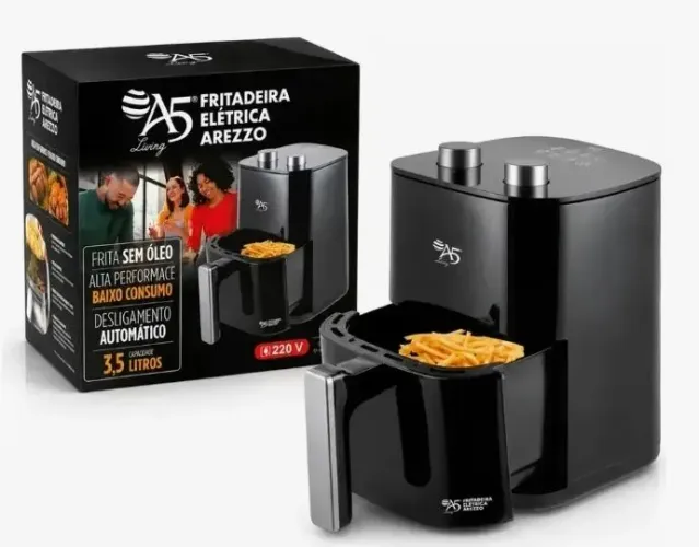 Fritadeira elétrica aredão A5 living.NOVA,NA CAIXA FECHADA.
