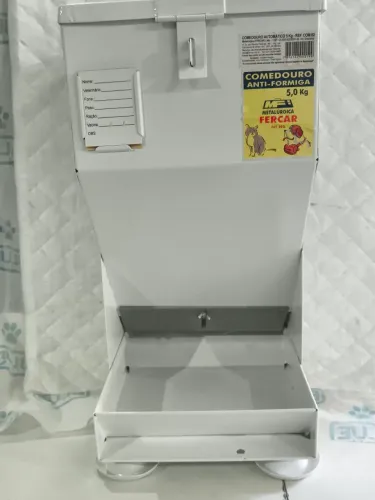 Comedouro de aço 5 kg fercar