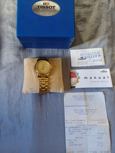 Relógio Tissot Seastar Automatic 21Jewels Since 1853 na caixa tudo Original!