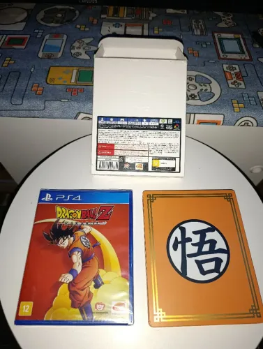 Dragon ball Z Kakaroto PS4 lacrado com Stell book