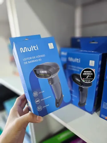 Leitor Código de barras e Qr Code Cabo USB 2D - Faço Entrega 