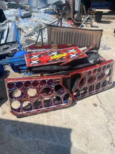 Forros de porta, tampa e cupim Deboxe da saveiro cross