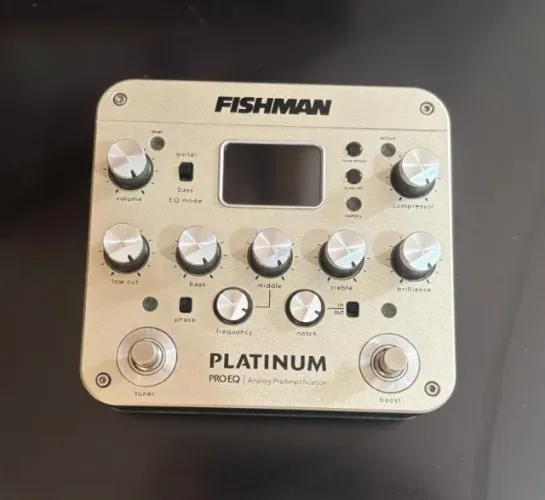 Pedal de violão Fishman Platinum PRO EQ