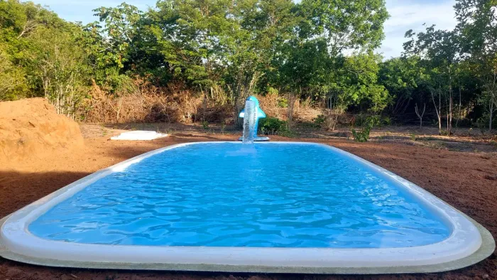 Piscinas de fibra