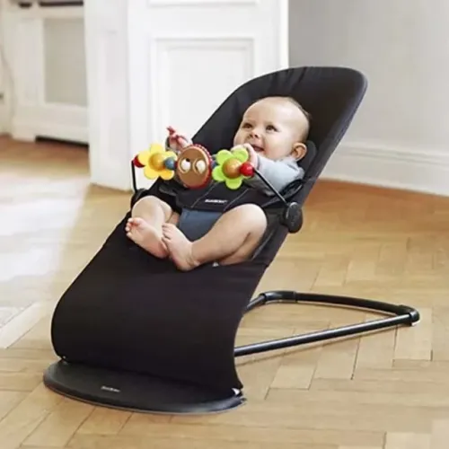 Cadeira de Balanço para Bebê Recém Nascido Cadeira Descanso com Função de Ninar e Balanço