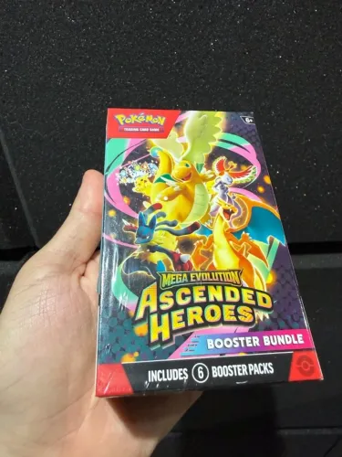6 unidades ascended heroes booster bundle ingles
