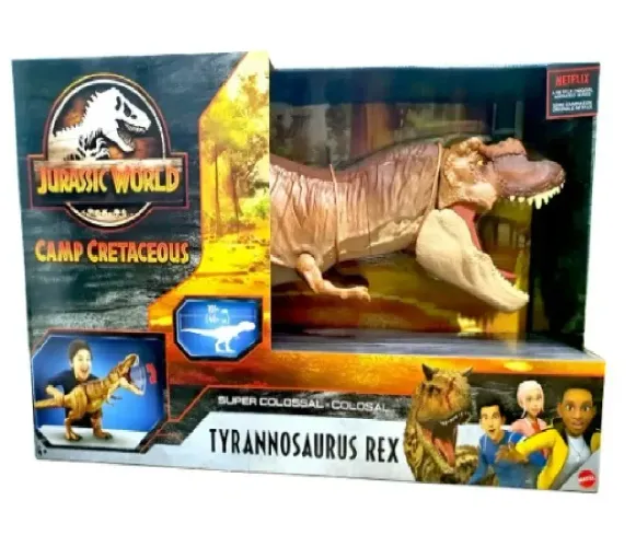 Raridade T-Rex Super Colossal Mattel - Original