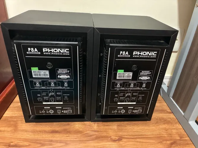 Par Monitor de Referência Phonic P8A - no estado 