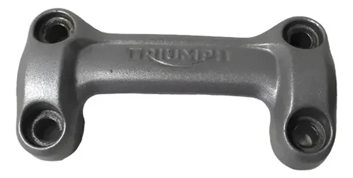 Suporte Guidao Triumph Scrambler 400x 24/25 Orig 62343 Prateado