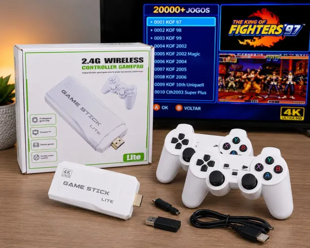 VIDEO GAME, COM MAIS DE 20 MIL JOGOS