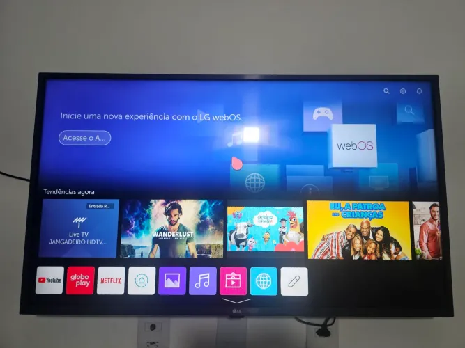 TV LG Led 43 polegadas e Comando Voz