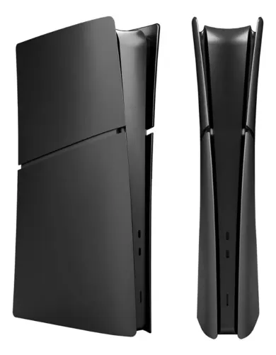 PLACAS LATERAIS PS5 PRETO NOVO