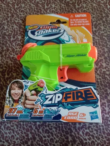 Pistola de Água Nerf Zipfire Nova e Original 50,00 reais