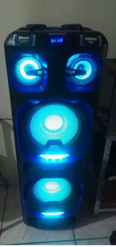 CAIXA DE SOM- TORRE MULTILASER -2000 W-SP 343 EM PERFEITO ESTADO