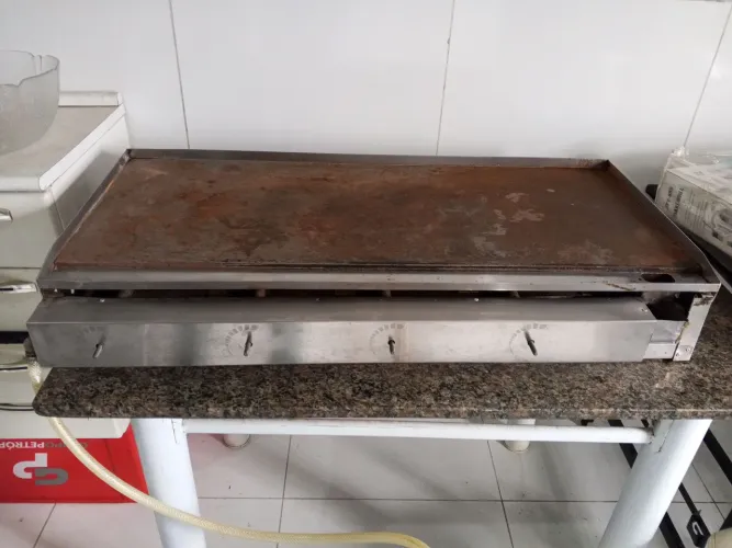 Chapa para lamches 1 metro