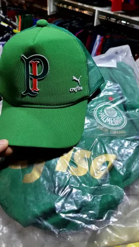 kit infantil Palmeiras Conjunto + Boné 