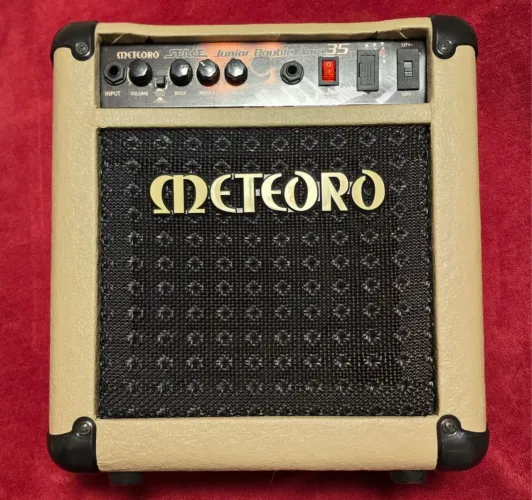 Cubo Amplificador Meteoro Space Junior Double Amp 35 Creme