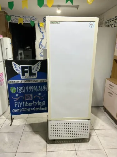 FREEZER PARA GELO TERMISA 550 LITROS DEGELO SECO