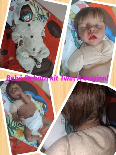 Bebê Reborn kit Twin A ORIGINAL 