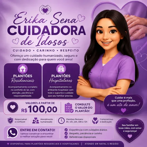 Cuidadora de idosos acompanhante