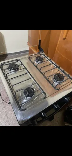 Fogão 4 bocas Atlas Mônaco Plus Inox - Ótimo Estado!!