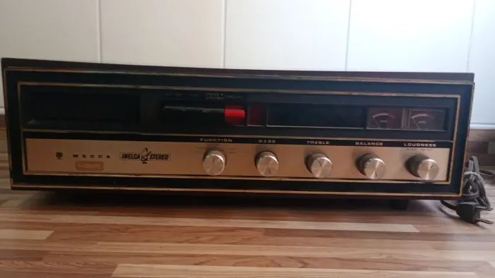 Raro toca-fitas vintage MECCA INELCA STEREO 
