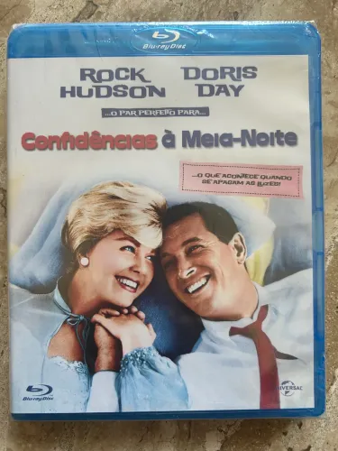 Blu-ray: Confidências à Meia-Noite (com Rock Hudson e Doris Day) - Original