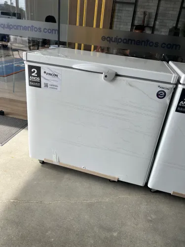 Freezer horizontal 311L tampa única 220v - pronta entrega