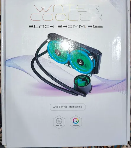 WATER COOLER GAMER RISEMODE RGB 240MM AMD E INTEL