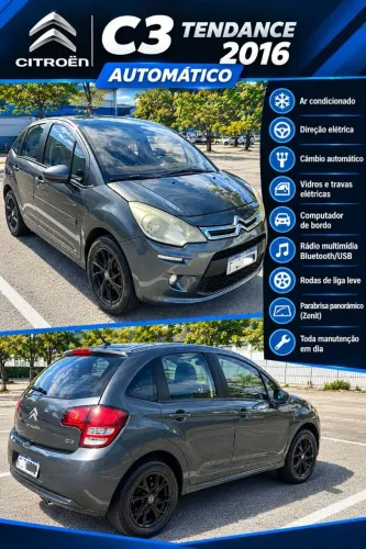 Citroen C3 Tendance 1.6 VTI Flex Start 16V Aut. 2017
