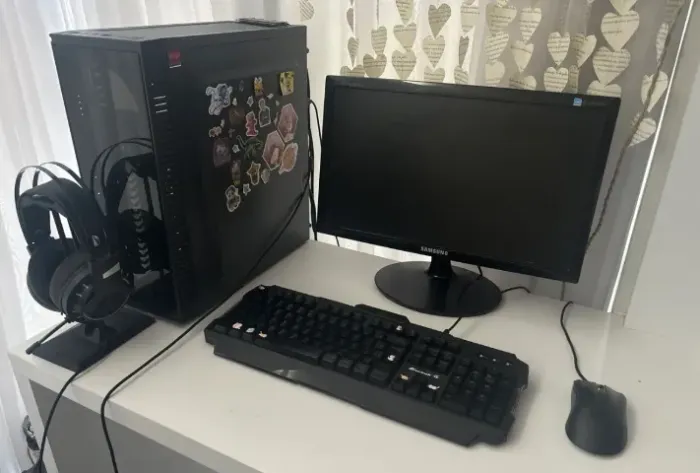 PC Gamer Completo com Monitor | GTX 750 Ti | Pronto para Usar