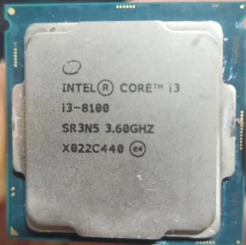 PROCESSADOR i3 8100. 3,71 ghz