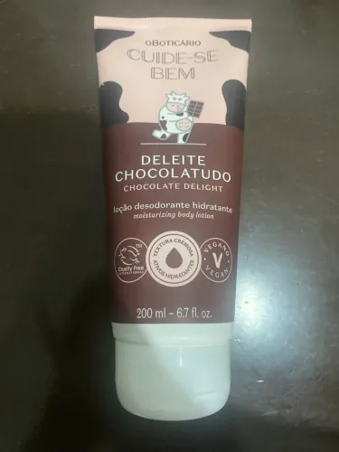 Loção hidratante chocolatudo