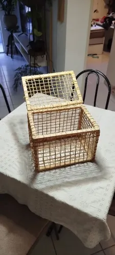 Cesta de palha