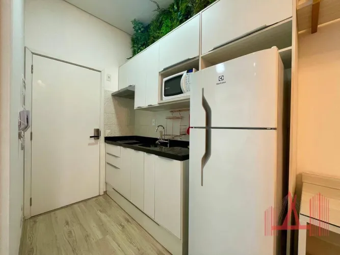 Studio MOBILIADO para Locação com 1 dormitório, com 26 m² - Perdizes
