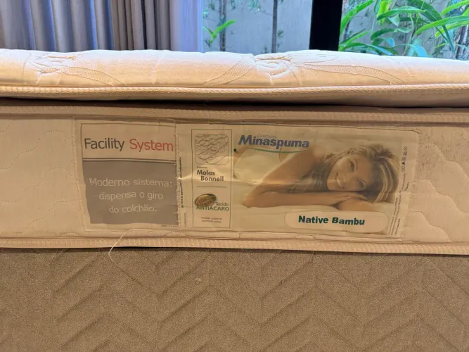 Cama Box Minaspuma ótimo estado