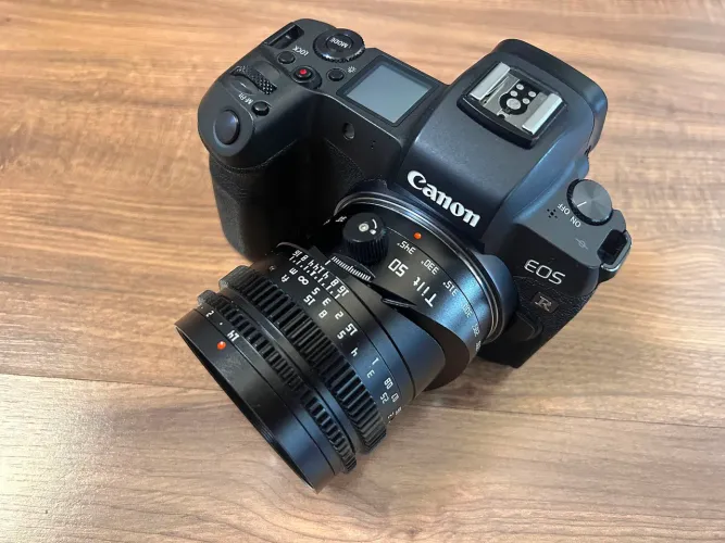 Lente RF 50mm f1.4 Tilt