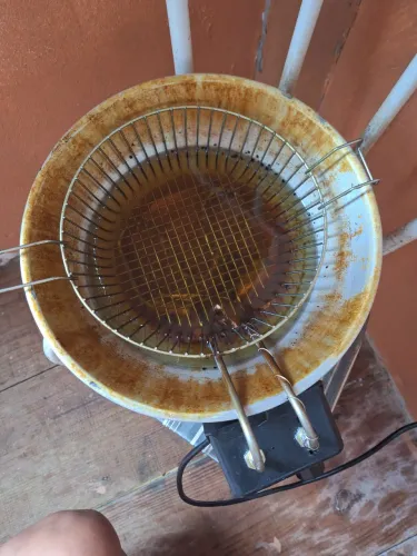 Vendo fritadeira elétrica usada