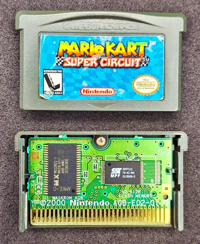 Jogo Mario Kart Super Circuit - Game Boy Advance (Original)