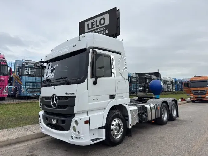Mercedes Benz Actros 2651 6x4 bug Leve Mola Ano 2018 Automático Ar Condicionado