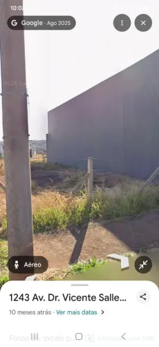 Vendo ou alugo lote av. Dr vicente sales guimaraes umuarama