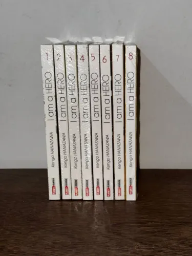 manga I Am a Hero 1 - 8 (alguns lacrados)