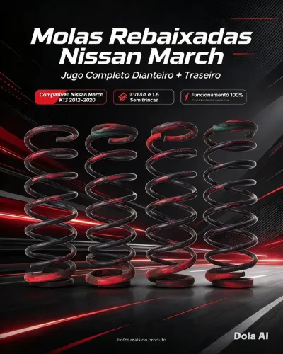 Molas esportivas Nissan