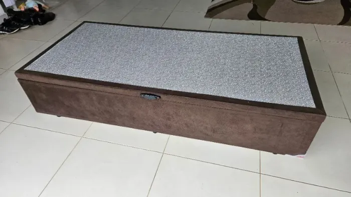 Cama box baú solteiro