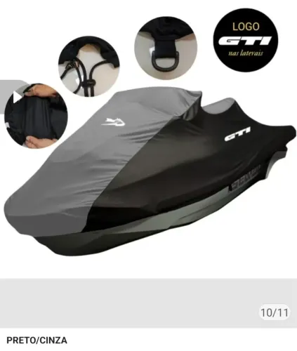 Capa jet-ski Sea-Doo GTI 130/170 - ano 2011 a 2025. Nova, sem uso