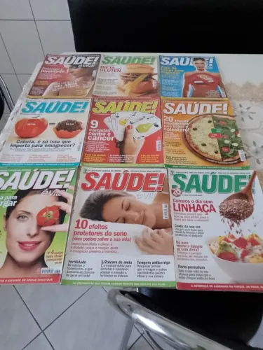 Revista Saúde Abril 12 edições.